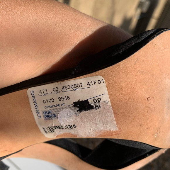 Sasha Too pumps sandals satin pointy toe size 6.5B - Picture 12 of 15